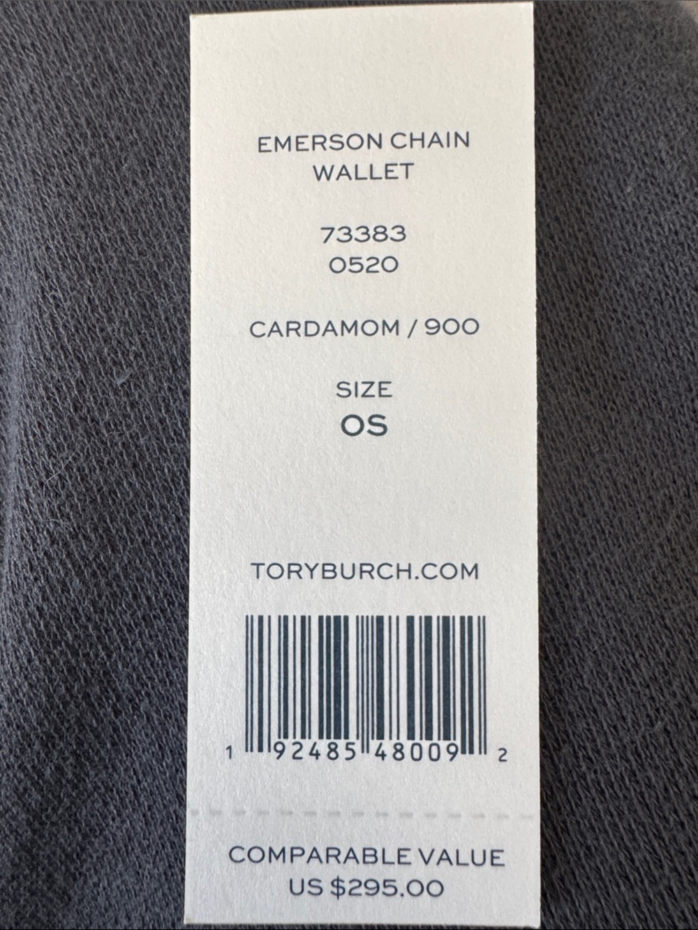 Tory Burch Emerson Leather Chain-Wallet Crossbody Bag Cardamom - Picture 12 of 12